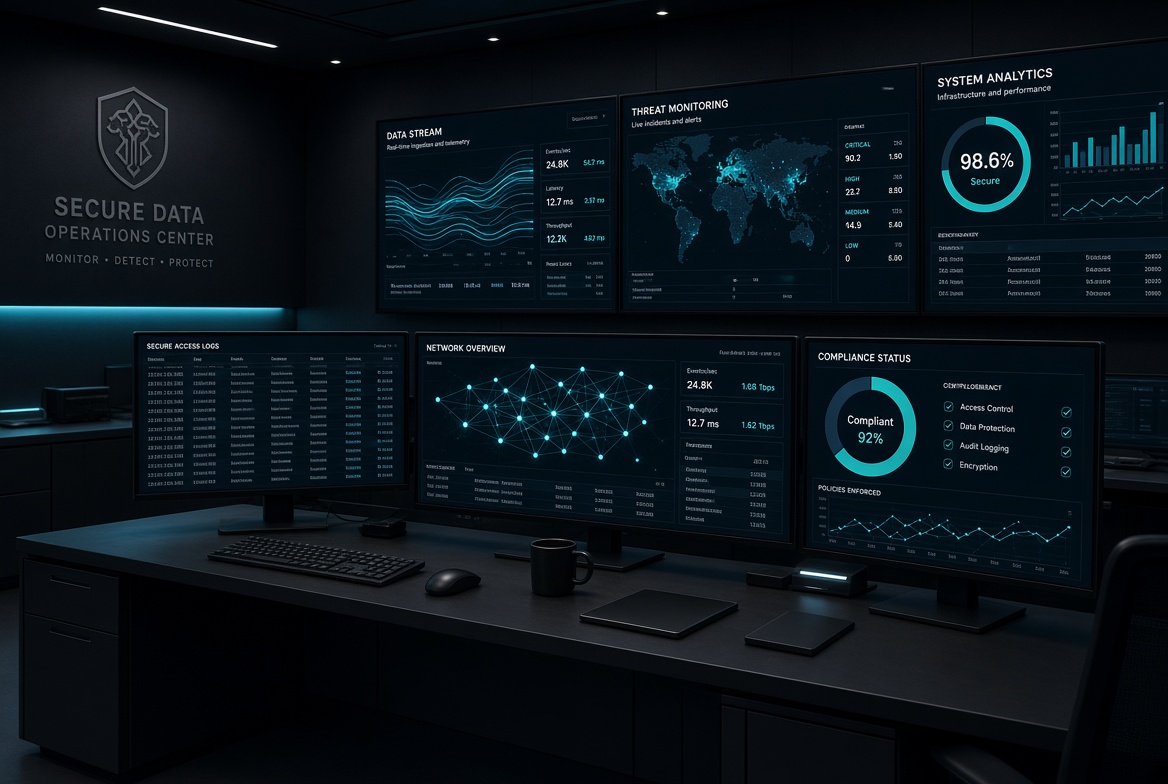 Secure data operations and institutional experience
